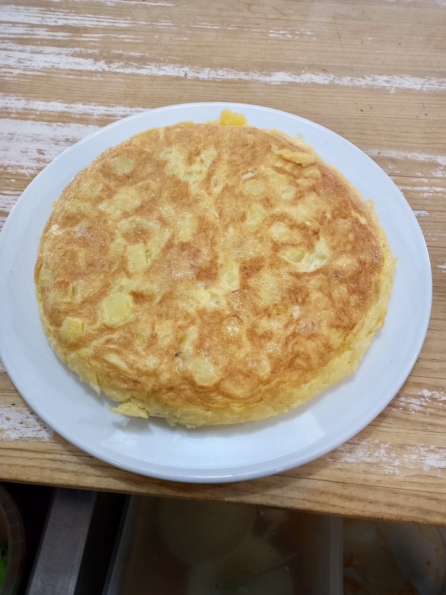 Tortilla española - Tortilla de patatas casera